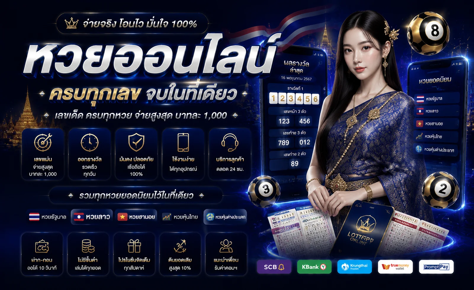 แทงหวยออนไลน์ gacha789 หวยรัฐบาล หวยยี่กี จ่ายบาทละ 900